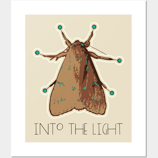 moth Posters and Art